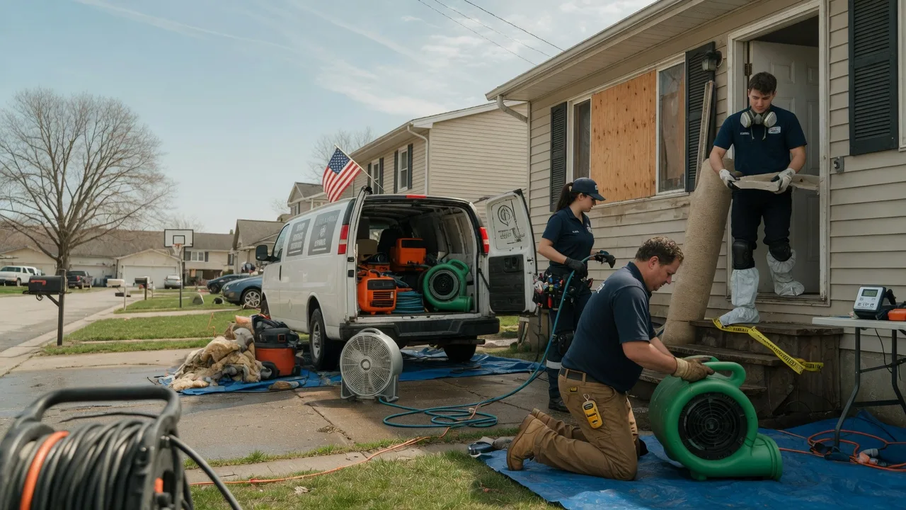 Water Damage Restoration in Douds, IA near me